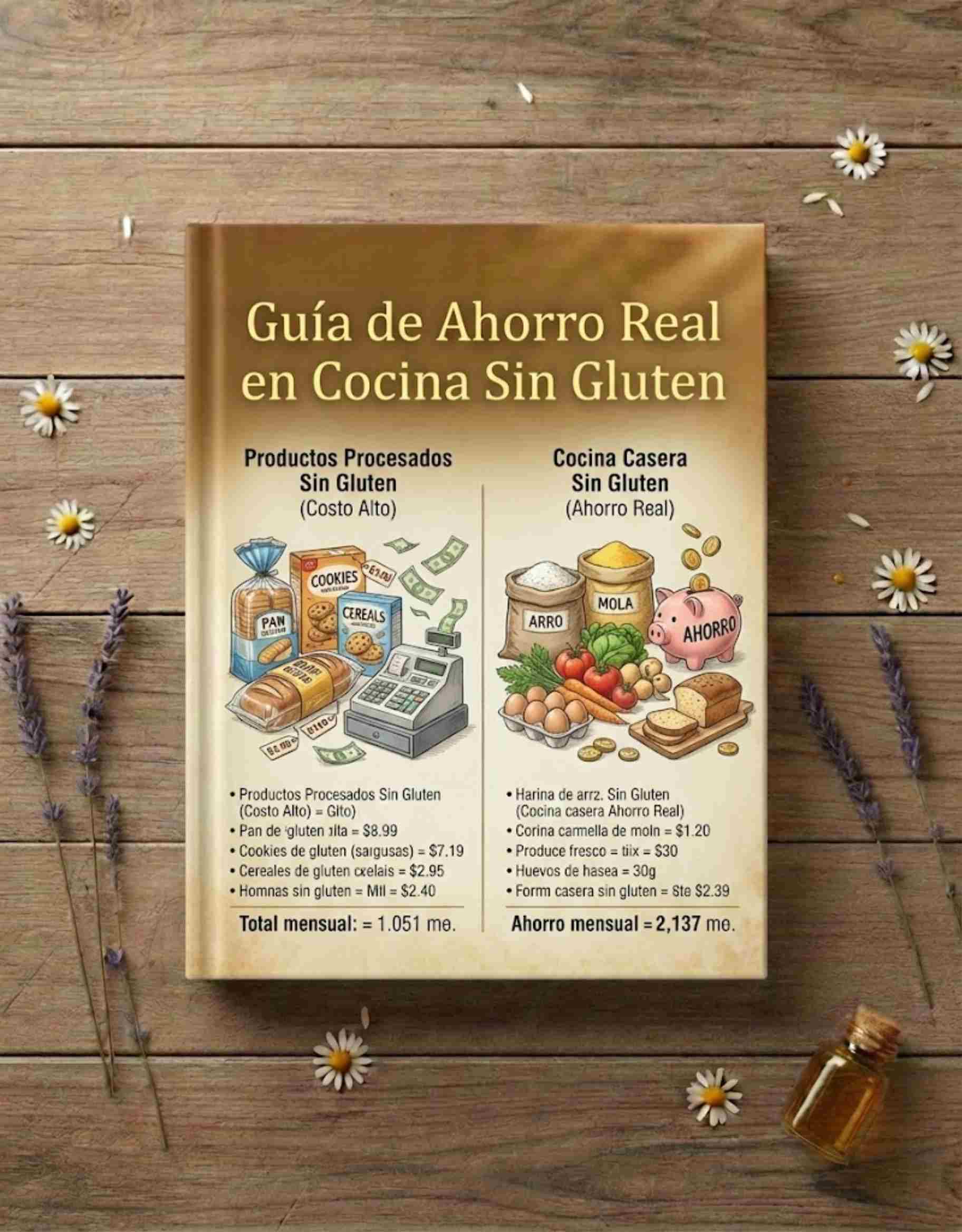 Tabla Comparativa de Harinas y Leches Vegetales
